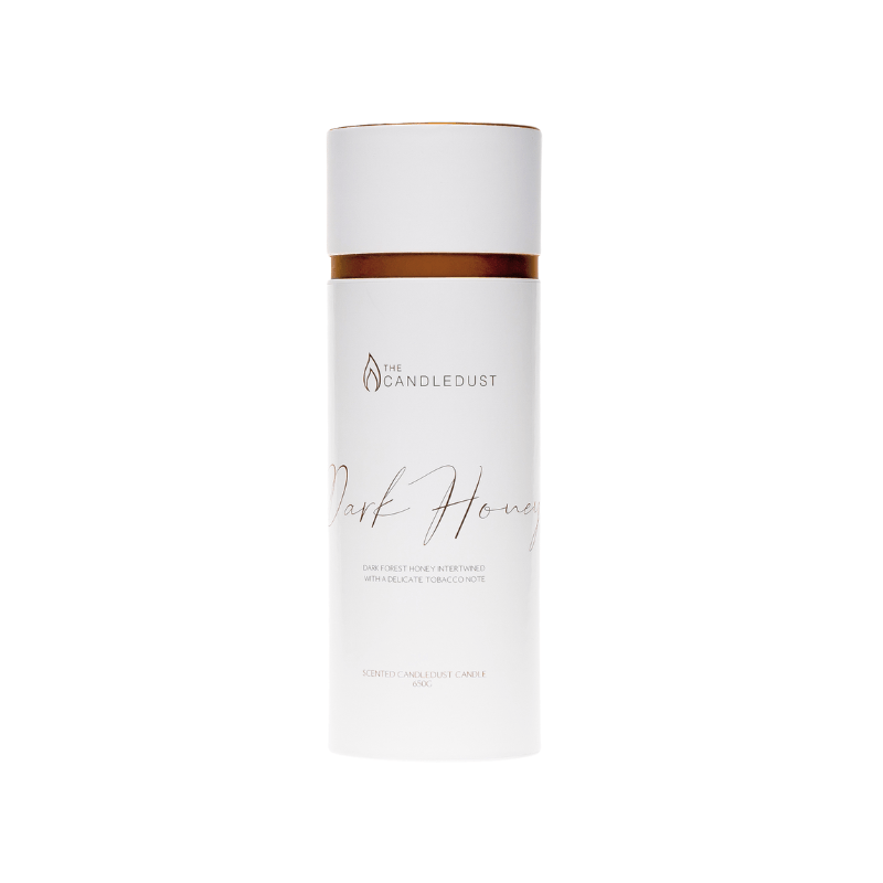 Poederkaars - Dark Honey - 140u | LouBelle