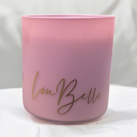 Louelle Kaars | Bijenwas | Lila