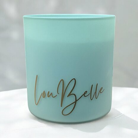 Kaars Louelle | Bijenwas | Munt