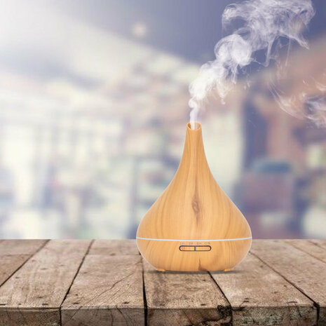 Lotus Pro | Light Wood | Aroma Diffuser