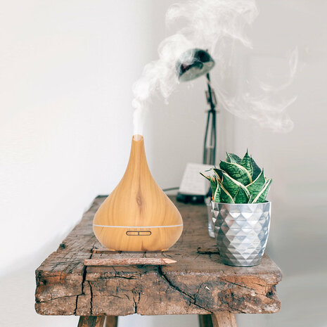Lotus Pro | Light Wood | Aroma Diffuser