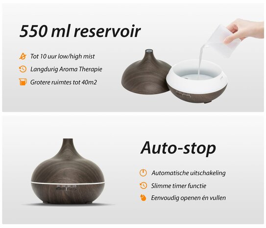 Essential Pro | Dark Wood | Aroma Diffuser