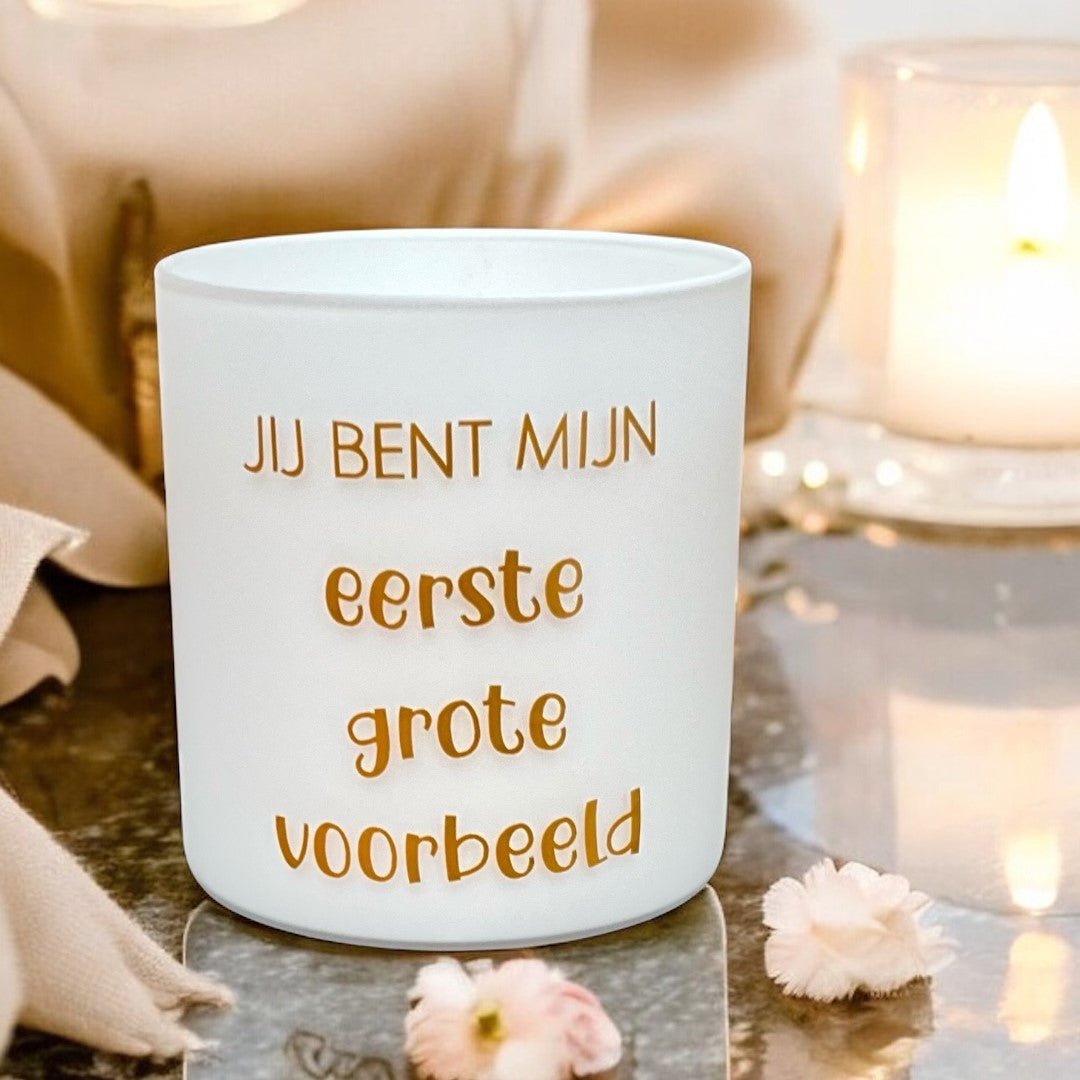 Louelle kaars | Eerste grote voorbeeld | LouBelle